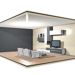 recycled rubber acoustic floor underlay for tv launch